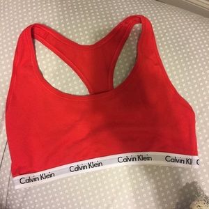 Calvin Klein sport bra